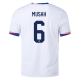 Nike Mens United States Yunus Musah Match Home Jersey 24/25 (White/Obsidian)