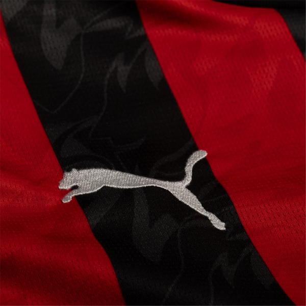 Puma AC Milan 25/26 Long Sleeve Home Jersey (Red/Black)