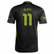 adidas Ibrahim Aliyu Columbus Crew Away Jersey w/ MLS Patches 25/26 (Black/Yellow)