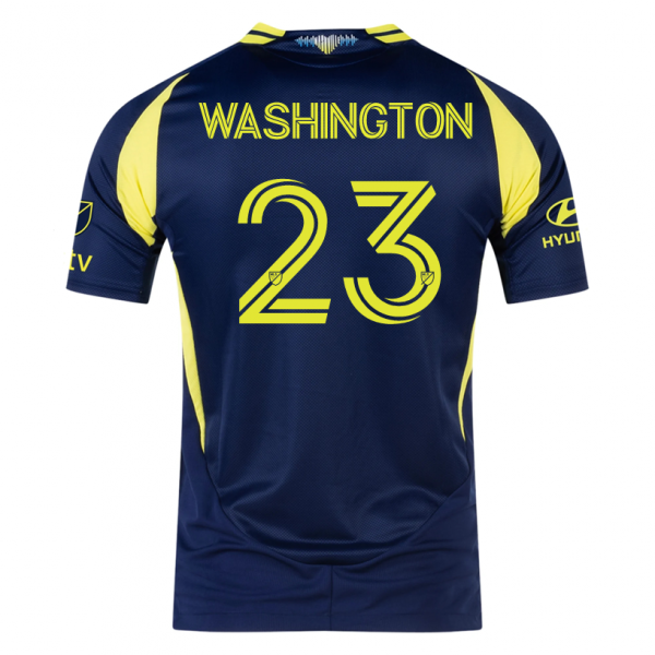 adidas Nashville Taylor Washington Away Jersey w/ MLS + Apple TV 25/26 (Tena Blue)
