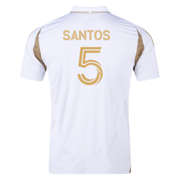 adidas Marlon Santos LAFC Away Jersey 25/26 (White/Gold)