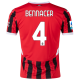 Puma AC Milan Isma?l Bennacer Home Jersey w/ Serie A Patch 24/25 (Puma Red/Puma Black)