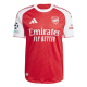 adidas Arsenal Home Jersey w/ Champions League Patches 25/26 (Better Scarlet/White)