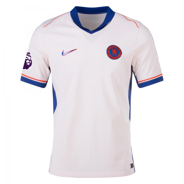 Nike Chelsea Noni Madueke Away Jersey w/ EPL Patch 24/25 (Guava Ice/Rush Blue)