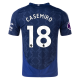 adidas Manchester United Casemiro Away w/ EPL Patch 24/25 (Night Indigo)