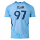 adidas Minnesota United Dayne St. Clair Away Jersey 25/26 (Zenith Blue)