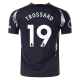 adidas Arsenal Leandro Trossard Away Jersey w/ EPL Patch 24/25 (Black)