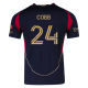 adidas Noah Cobb Atlanta United Home Jersey w/ MLS Patches 25/26 (Red/Black)