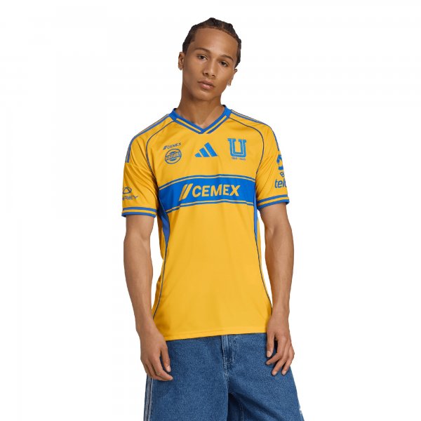 Tigres UANL adidas 2025/26 Home Replica Jersey - Gold