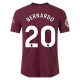 Puma Manchester City Bernardo Silva Third Jersey w/ EPL + Club World Cup Patch 24/25 (Dark Jasper)