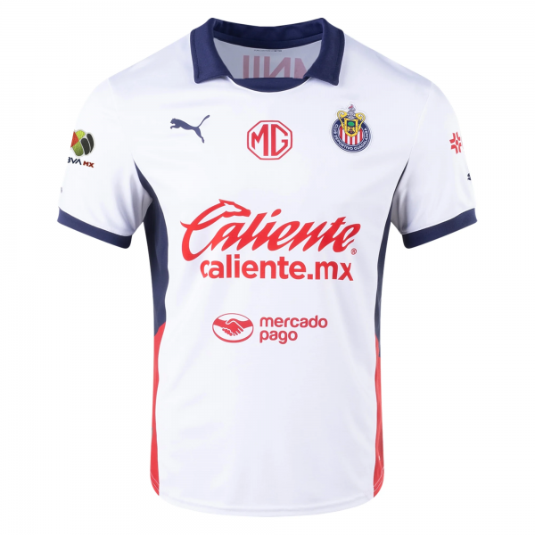 Puma Chivas Away Jersey w/ Liga MX Patch 24/25 (Puma White)