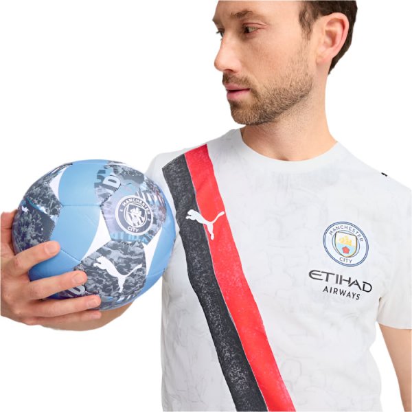 Puma Manchester City 25/26 Kid Super Jersey (Puma White/Puma Black)