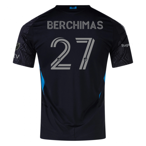 adidas Nimfasha Berchimas Charlotte FC Away Jersey 25/26 (Black)
