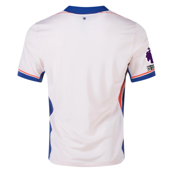 Nike Chelsea Away Jersey w/ EPL + No Room For Racism Patches 24/25 (Guava Ice/Rush Blue)