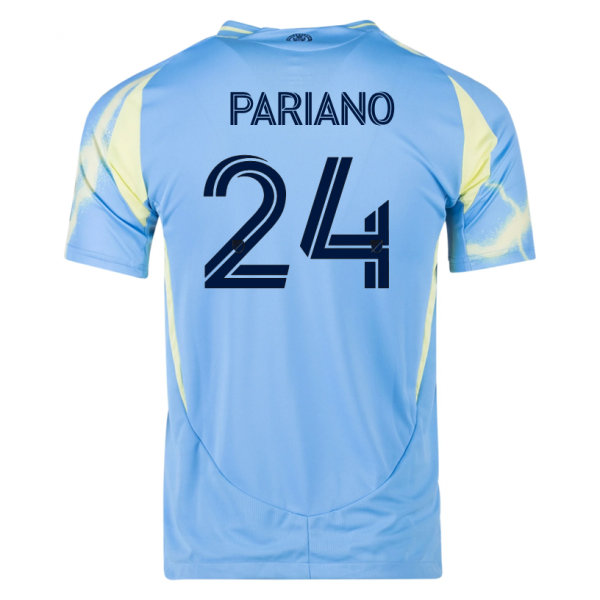 adidas Philadelphia Union Nick Pariano Away Jersey 25/26 (Blue/Yellow)