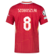 Nike Liverpool Match Dominik Szoboszlai Home Jersey w/ Champions League Patches 24/25 (Gym Red/Chrome Yellow)