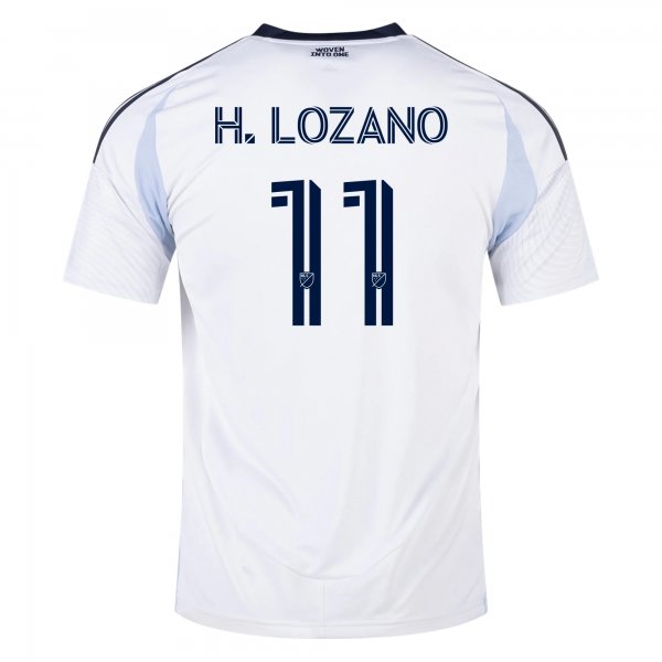 adidas Chucky Lozano San Diego FC Away Jersey 25/26 (White)