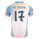 Puma Manchester City Kevin De Bruyne Fourth Jersey w/ Champions League + Club World Cup Patch 24/25 (Rosebay/Bold Blue)
