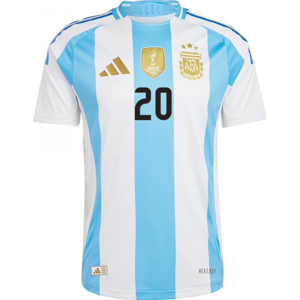 adidas Argentina Alexis Mac Allister Home 24/25 (White/Blue Burst)
