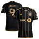 adidas LAFC Olivier Giroud Home Jersey w/ MLS + Apple TV + Ford Patches 24/25 (Black/Gold)