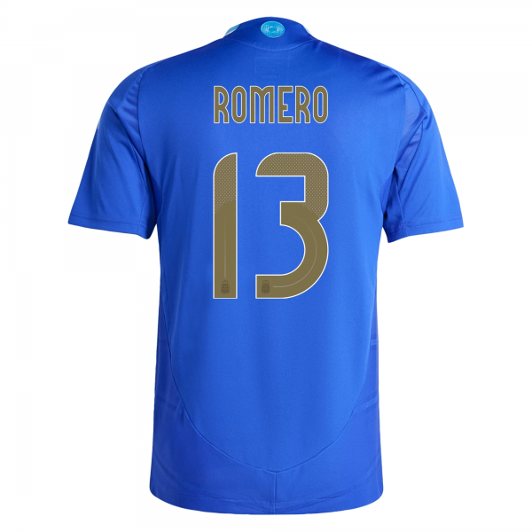 adidas Argentina Cristian Romero Away Jersey 24/25 (Lucid Blue/Blue Burst)