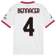 Puma AC Milan Isma?l Bennacer Away Jersey w/ Serie A Patch 24/25 (Puma White)