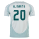 adidas Mens Mexico Henry Martín Away Jersey 24/25 (Linen Green)