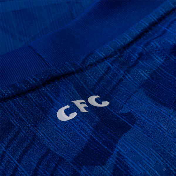 Nike Chelsea Home Jersey 25/26 w/ Champions League Patches 496 (Rush Blue/White/Speed Red)