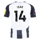 Adidas Newcastle United Alexander Isak Home Jersey w/ EPL Patch 24/25 (Black/White)