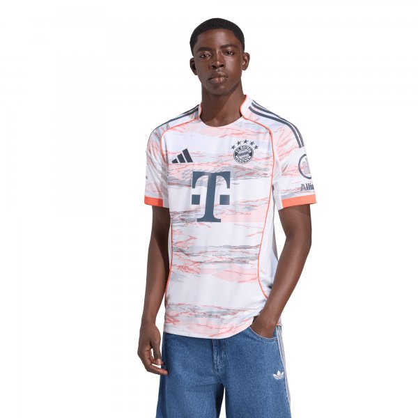 Bayern Munich adidas 2025/26 Away Replica Jersey - White