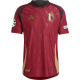 adidas Belgium Home Jersey w/ Euro 2024 Patches 24/25 (Burgundy)