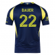 adidas Nashville Josh Bauer Away Jersey w/ MLS + Apple TV 25/26 (Tena Blue)