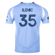 adidas Mitja Ilenič New York City FC Home Jersey 25/26 w/ MLS Patches (Bahia Light Blue)
