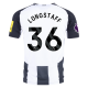 Adidas Newcastle United Sean Longstaff Home Jersey w/ EPL Patch 24/25 (Black/White)