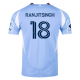 adidas Greg Ranjitsingh New York City FC Home Jersey 25/26 w/ MLS Patches (Bahia Light Blue)