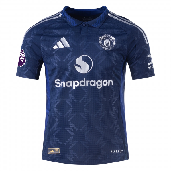 adidas Manchester United Kobbie Mainoo Away w/ EPL Patch 24/25 (Night Indigo)