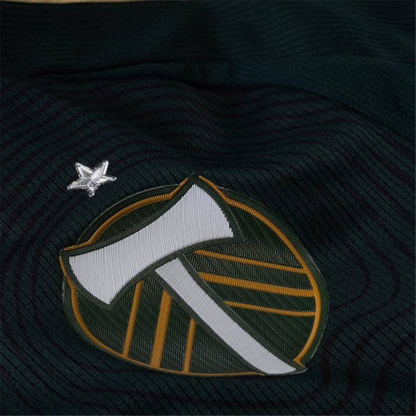 adidas Portland Timbers Home Jersey w/ MLS & Apple Patch 25/26 (Green/Gold)