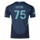 adidas D. Leyva Seattle Sounders Away Jersey 25/26 w/ MLS Patches & Sponsor (Aura Ink)
