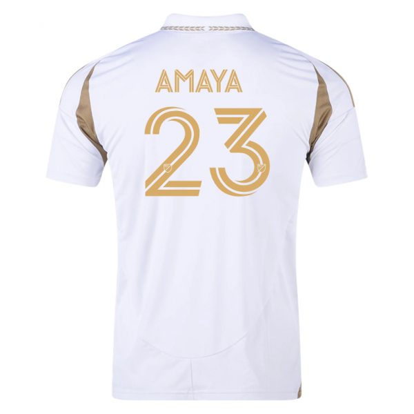 adidas Frankie Amaya LAFC Away Jersey 25/26 (White/Gold)