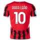 Puma AC Milan Rafa Leao Home Jersey w/ Serie A Patch 24/25 (Puma Red/Puma Black)