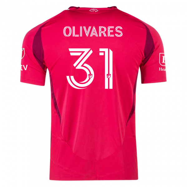 adidas Christian Olivares St. Louis FC Home Jersey 25/26 (Power Pink)