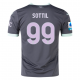 Puma AC Milan Riccardo Sottil Third Jersey w/ Serie A Patch 24/25 (Shadow Gray/Fresh Mint)