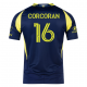 adidas Nashville Matthew Corcoran Away Jersey w/ MLS + Apple TV 25/26 (Tena Blue)