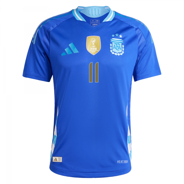 adidas Argentina Angel Di Maria Away Jersey 24/25 (Lucid Blue/Blue Burst)