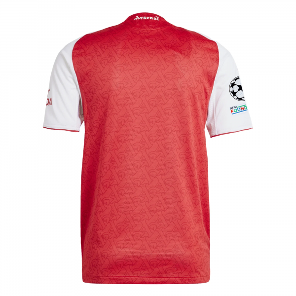 adidas Arsenal Home Jersey w/ Champions League Patches 25/26 (Better Scarlet/White)