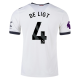 adidas Manchester United Matthijs de Ligt Third Jersey w/ EPL Patch 24/25 (Off White)